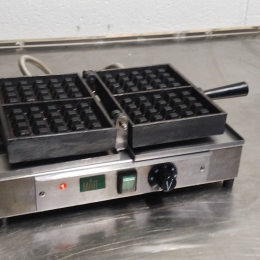 Waffle iron brussels waffle Gedelec